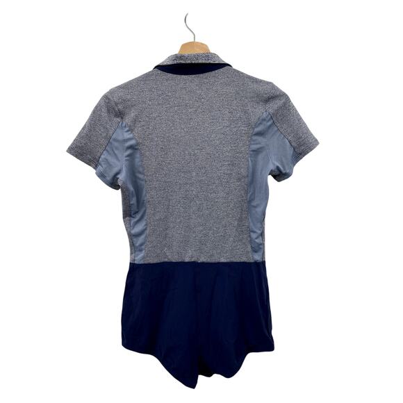 Outdoor Voices navy blue Players Polo Bodysuit - Picture 2 of 4